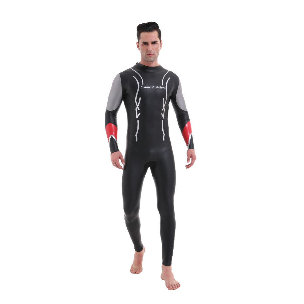 Seaskin 4/3 Back Zip Triathlon Wetsuit